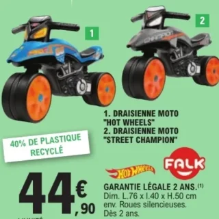 Draisienne moto Hot Wheels / Street Champion Falk