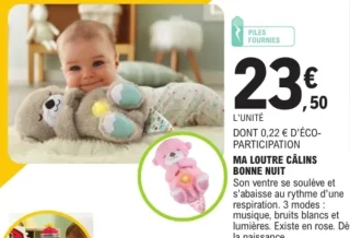 Ma loutre câlins bonne nuit Fisher-Price