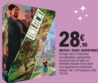 Jeu de société Unlock! Risky Adventures