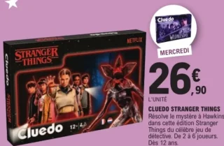 Jeu de société Cluedo Stranger Things