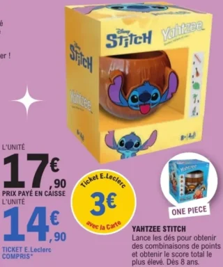 Jeu de société Yahtzee Stitch