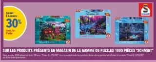Puzzles 1000 pièces Schmidt