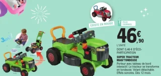 Super tracteur magi'tondeuse
