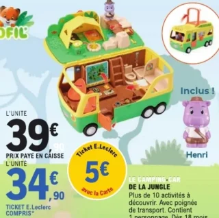 Le camping-car de la jungle Klorofil