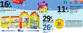 La grande maison familiale Peppa Pig