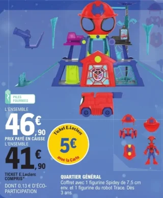 Quartier Général Marvel Spidey et ses Amis Extraordinaires