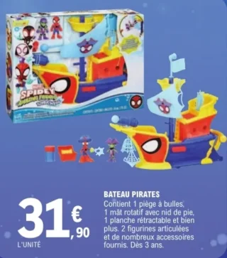 Bateau Pirates Marvel Spidey et ses Amis Extraordinaires