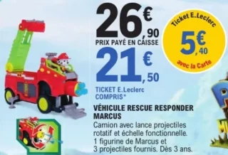 Véhicule Rescue Responder Marcus Paw Patrol