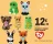 Promo Peluche TY "BEANIE BABIES MEDIUM"