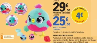 Peluche Chick-A-Boo