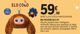 Peluche parlante Elo-211 Lexibook Elo Coco