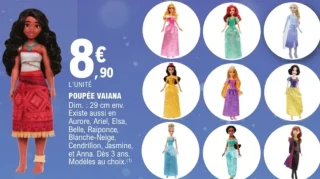 Poupée Vaiana Disney Princesses