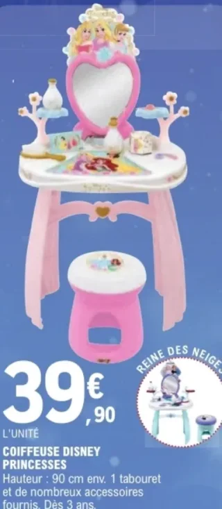 Coiffeuse Disney Princesses