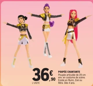 Poupée chantante K-Pop Demon Hunters