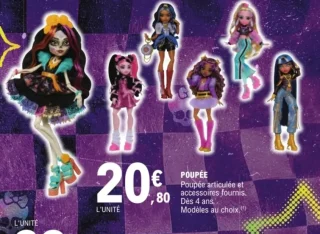 Poupée articulée Monster High