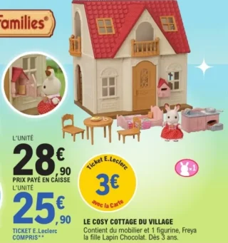 Sylvanian Families Le cosy cottage du village