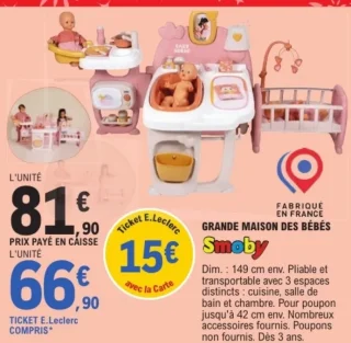 GRANDE MAISON DES BÉBÉS Smoby