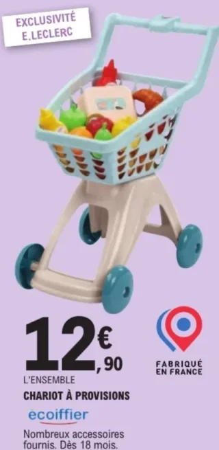 Chariot à provisions Écoiffier