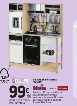 Cuisine en bois Miele "Family" Klein