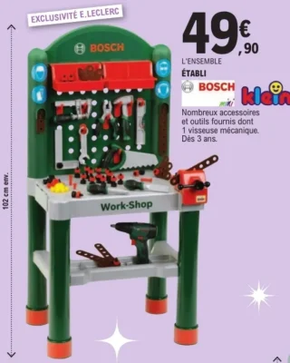 Établi Bosch mini Klein