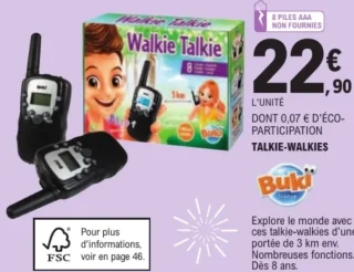 Talkie-walkies Buki