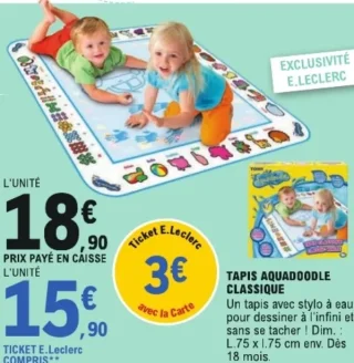 Tapis Aquadoodle Classique Tomy