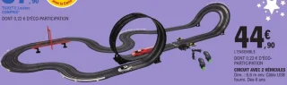 Circuit avec 2 véhicules