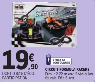 Circuit Formula Racers Polistil