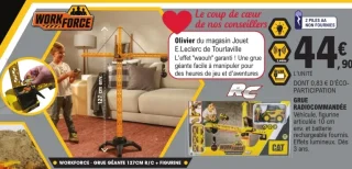 Grue radiocommandée géante CAT Workforce