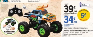 Voiture radiocommandée Exost "Méga Beast"