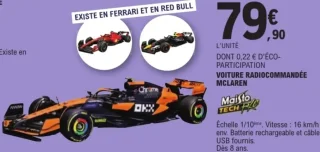 Voiture radiocommandée McLaren Maisto Tech