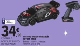 Voiture radiocommandée Toyota Yaris