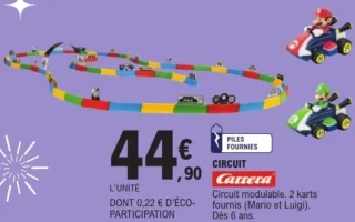Circuit modulable 2 karts Carrera