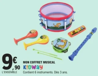Mon coffret musical K!Dway
