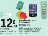 Mon premier coffret électronique K!Dway