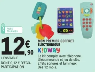 Mon premier coffret électronique K!Dway