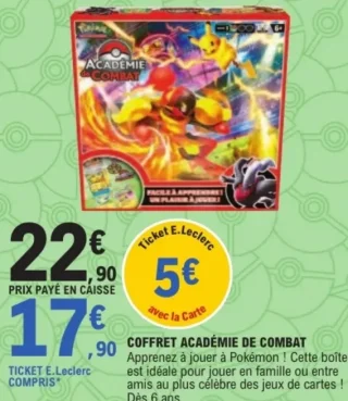Coffret Académie de Combat Pokémon