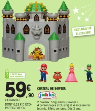 Château de Bowser Jakks Pacific