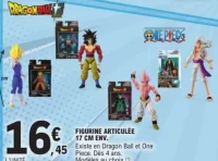 Figurine articulée 17 cm env. Dragon Ball, One Piece