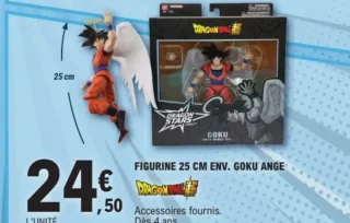 Figurine 25 cm env. Goku Ange Dragon Ball