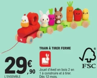 Train à tirer ferme Janod