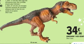 Dinosaure T-Rex Géant