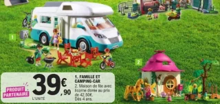Playmobil Famille et camping-car / Maison de fée