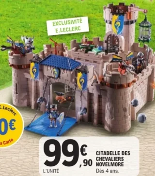 Playmobil Citadelle des chevaliers Novelmore