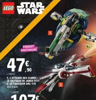 LEGO Star Wars Le chasseur ARC-170