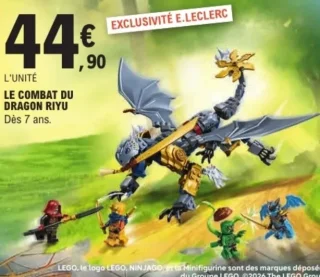LEGO Ninjago Le combat du dragon Riyu