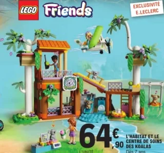 LEGO Friends L'habitat et le centre de soins des koalas