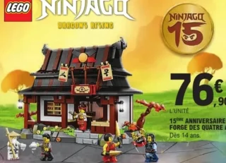 LEGO Ninjago 15ème anniversaire - La forge des quatre armes