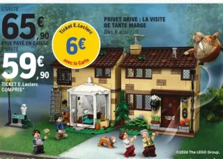 LEGO Harry Potter Privet Drive : La visite de Tante Marge