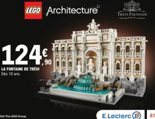 LEGO Architecture La fontaine de Trévi